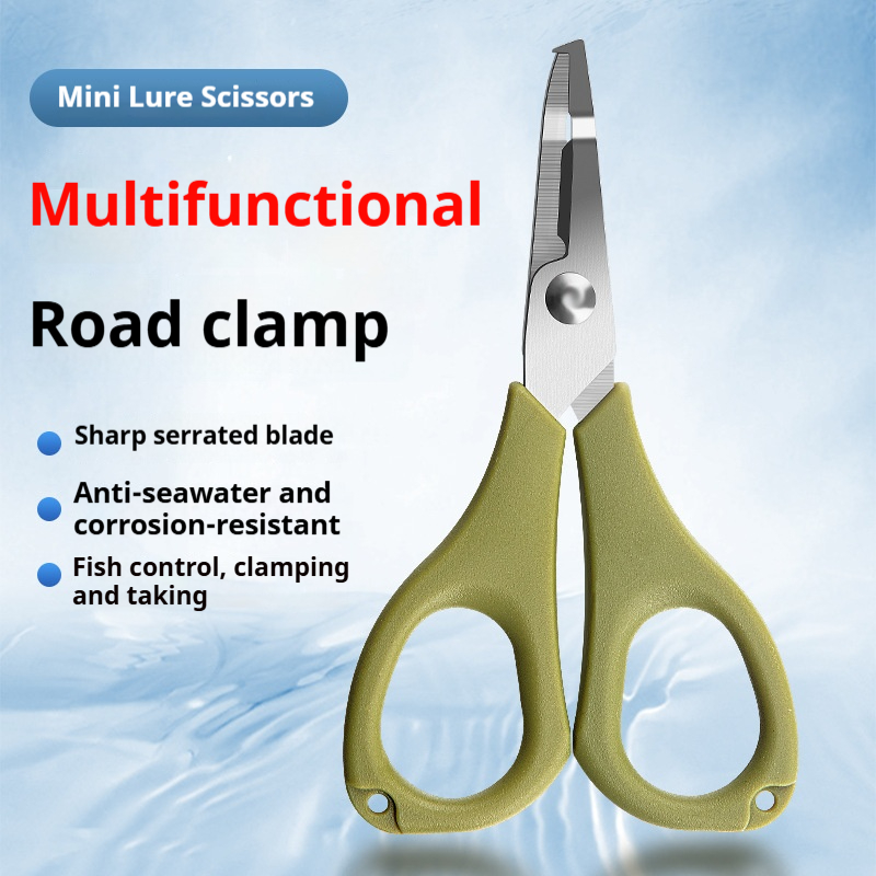 Mini Multi Functional Scissors - Fishing Hook Sharpener recension och pris