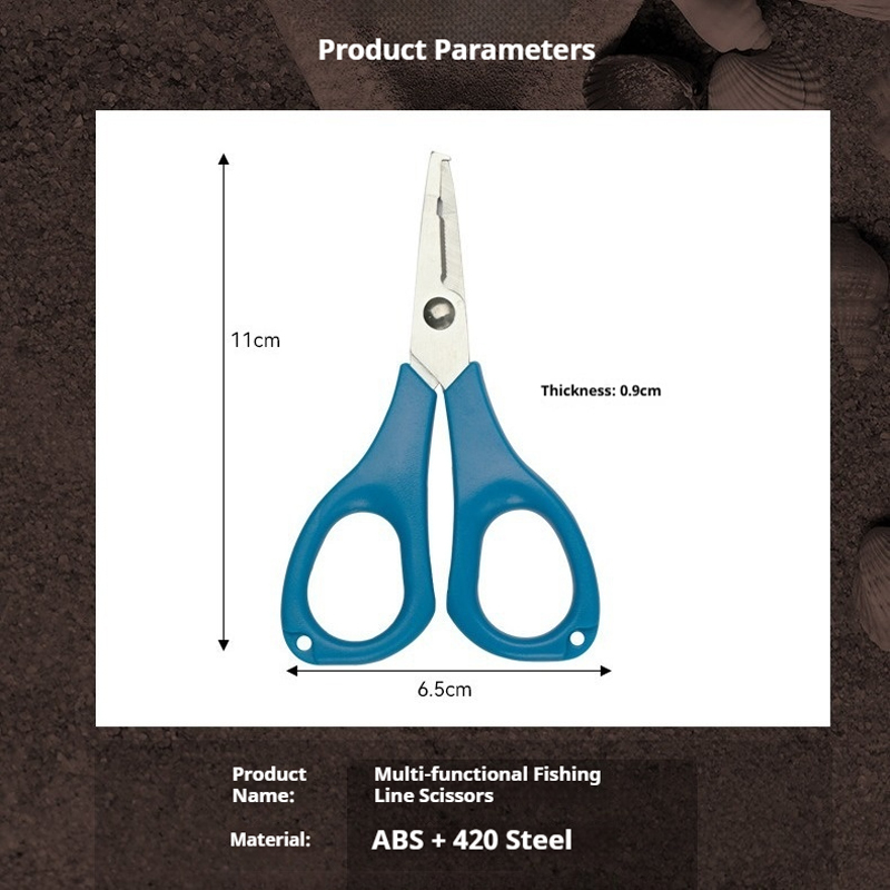 Mini Multi Functional Scissors - Fishing Hook Sharpener recension och pris