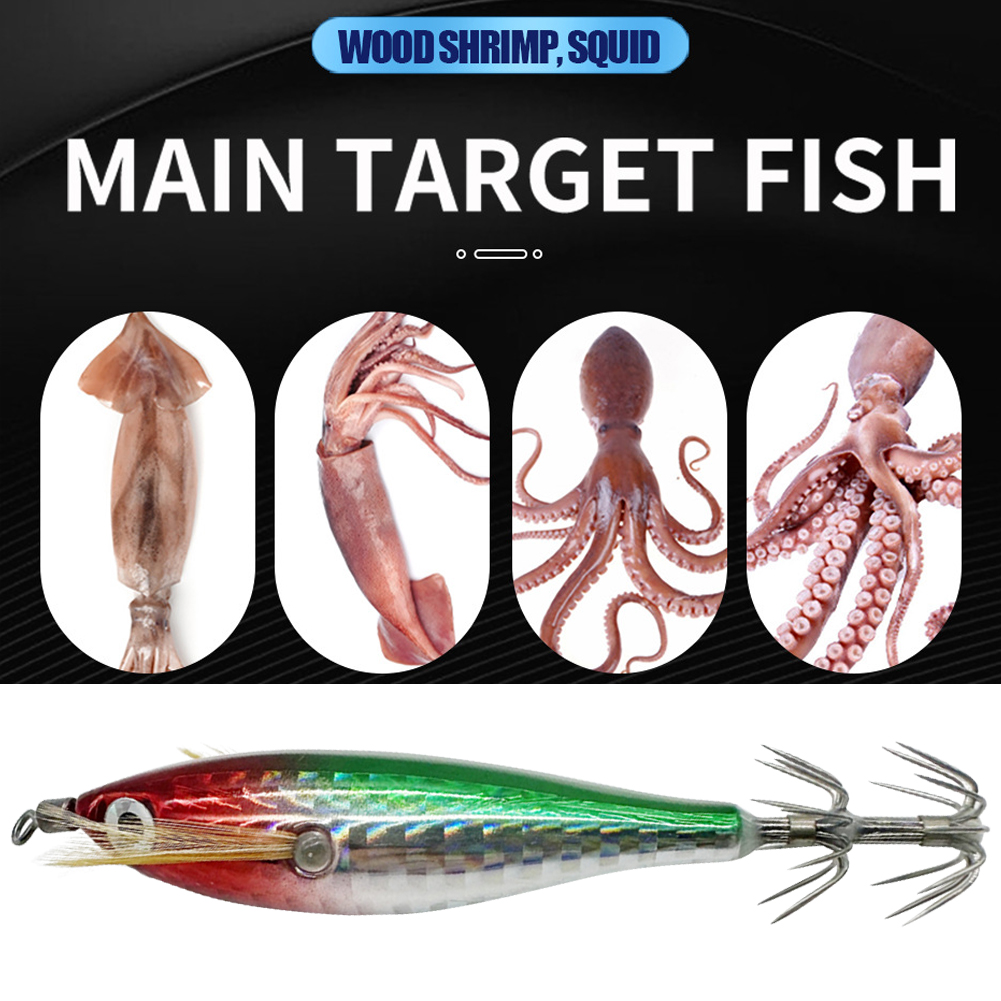 Luminous Fishing Bait Octopus  - Fishing Hook Jig recension och pris